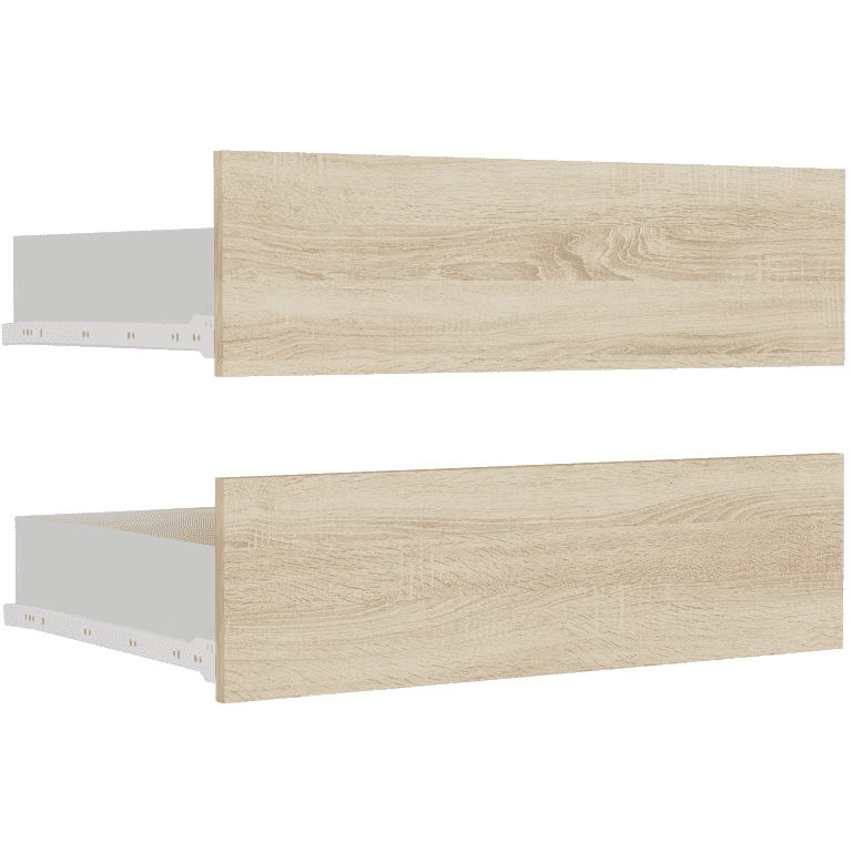 Zestaw - 2 szuflady do szafy przesuwnej Norvio 250 cm kolor Sonoma