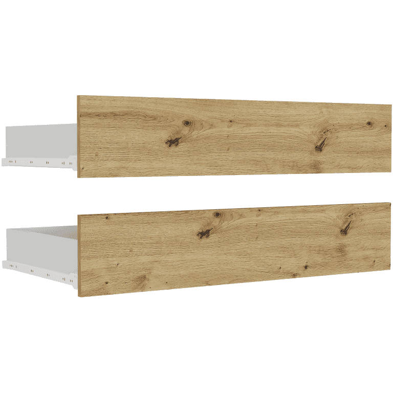 Zestaw - 2 szuflady do szafy przesuwnej Tivaro 203 cm kolor Artisan
