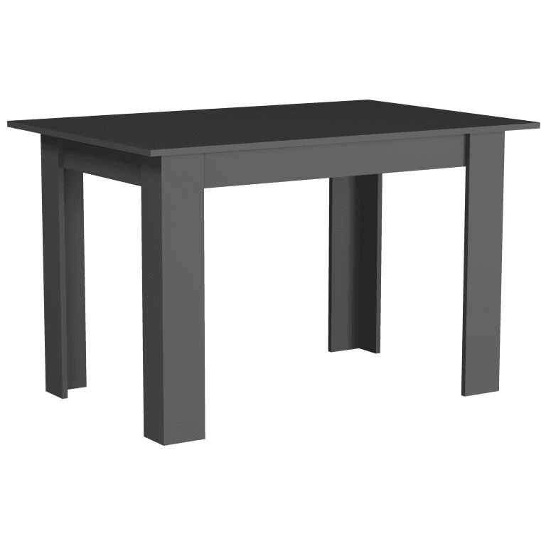Stół do jadalni dla 4 osób ANTRACYT 120 x 80 x 75 cm - modern A3