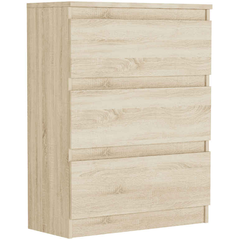 Komoda mała z szufladami Sonoma 70 x 40 x 76 cm - styl nowoczesny R3