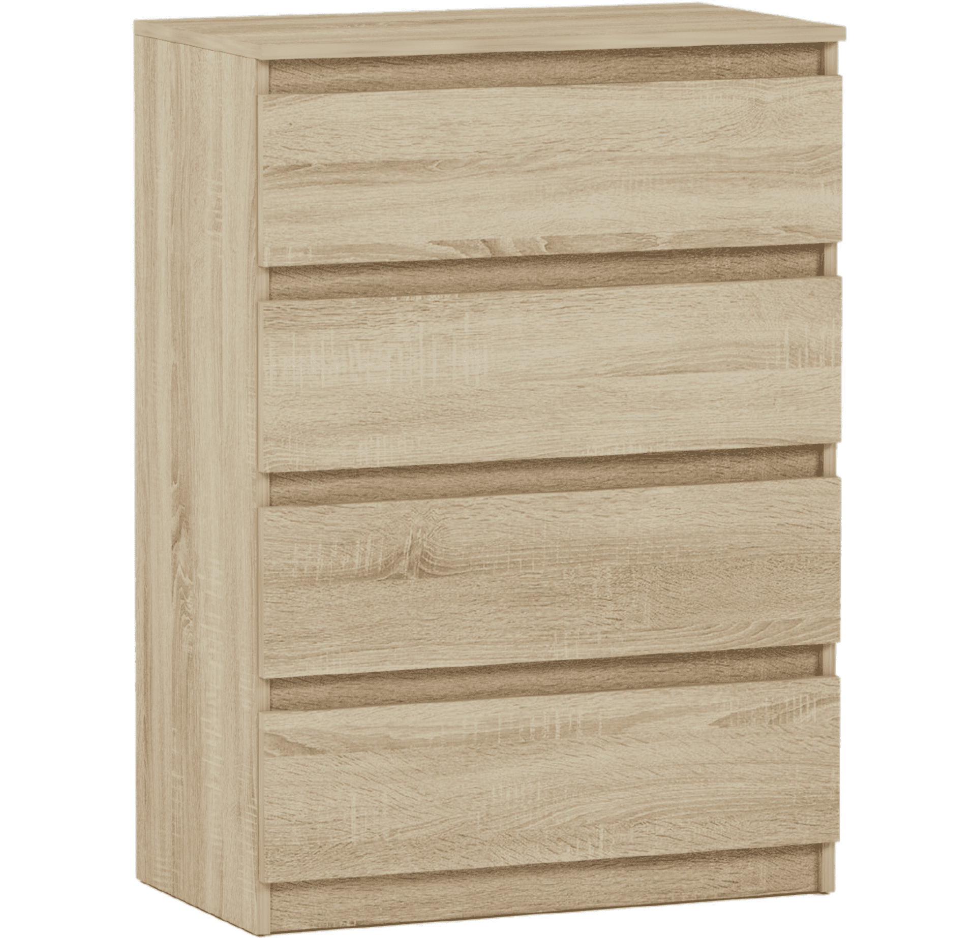 Komoda do sypialni z szufladami Sonoma 70 x 40 x 98 cm - Modern R4