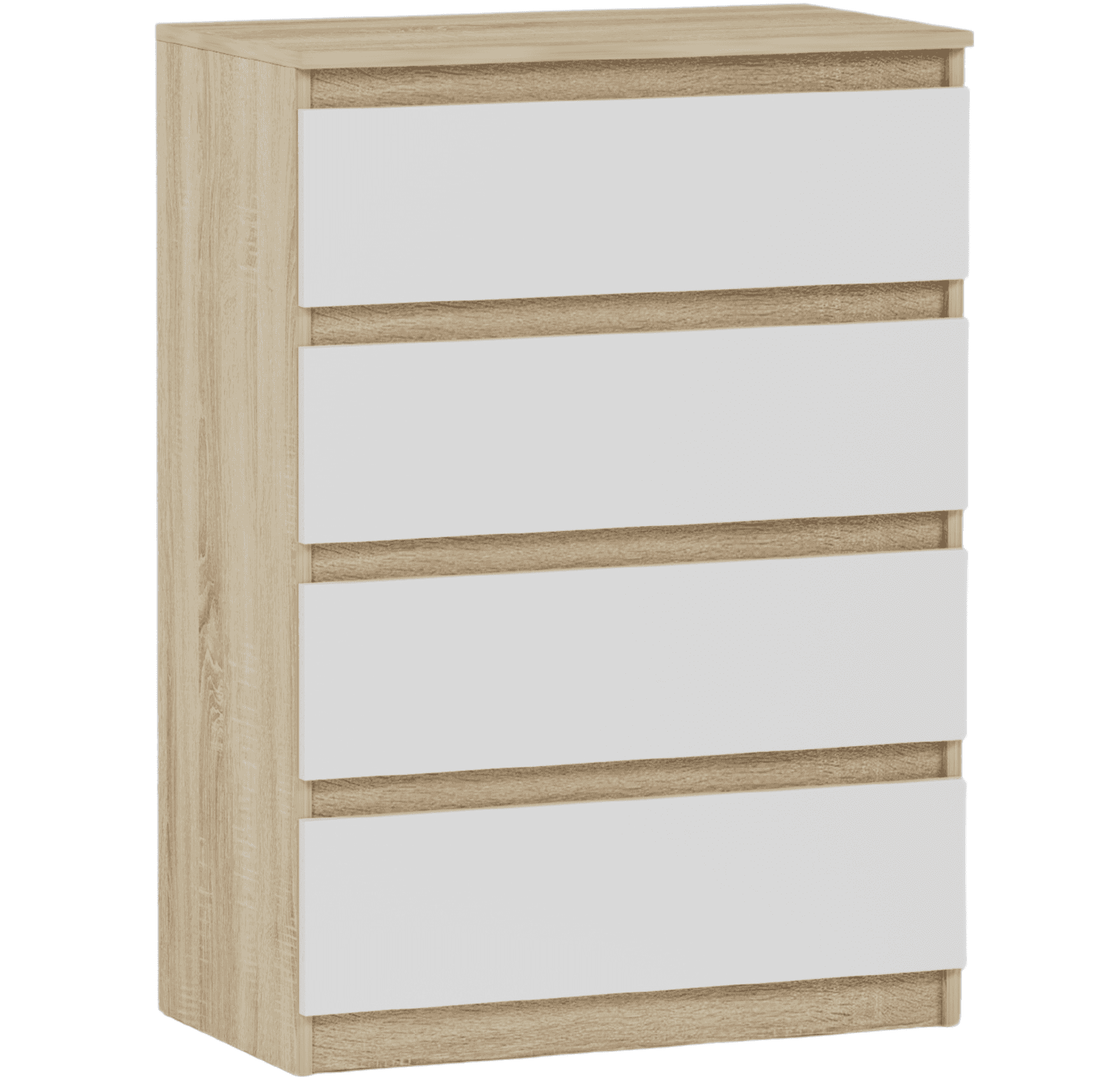 Komoda do sypialni z szufladami Sonoma Mix 70 x 40 x 98 cm - Modern R4