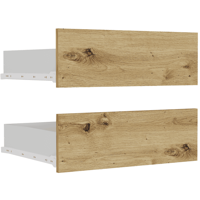 Zestaw - 2 szuflady do szafy przesuwnej Selvio 233 cm kolor artisan