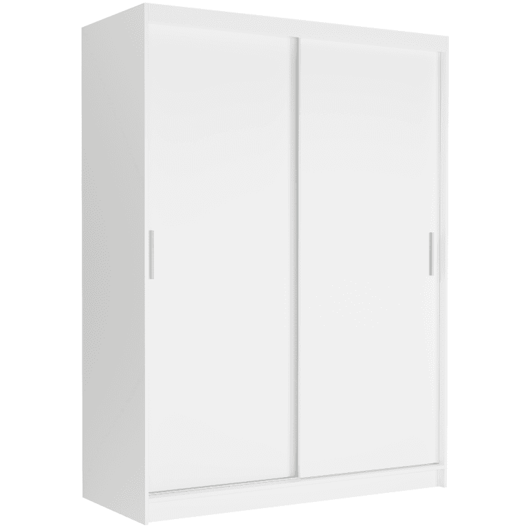 Szafa przesuwna Rivano III 150 cm biała 2-drzwi